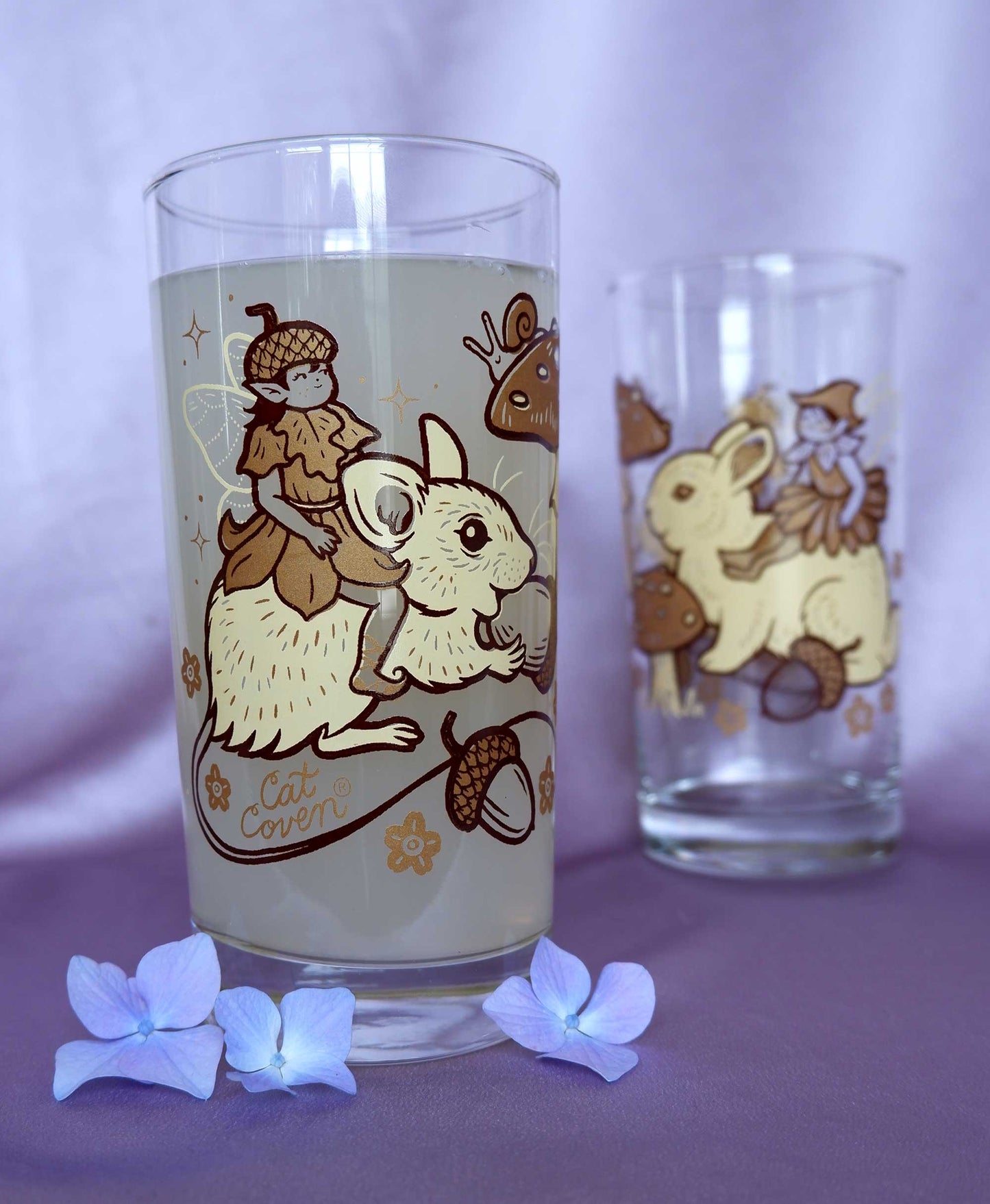 Fairy Friends Glass Cup