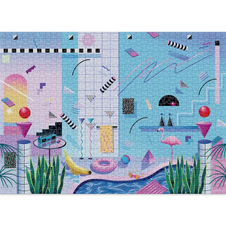 Poolside 1000 Pieces Jigsaw Puzzle