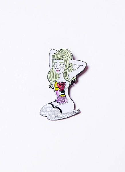 Body Parts Pin