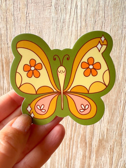 Funky Butterfly Sticker