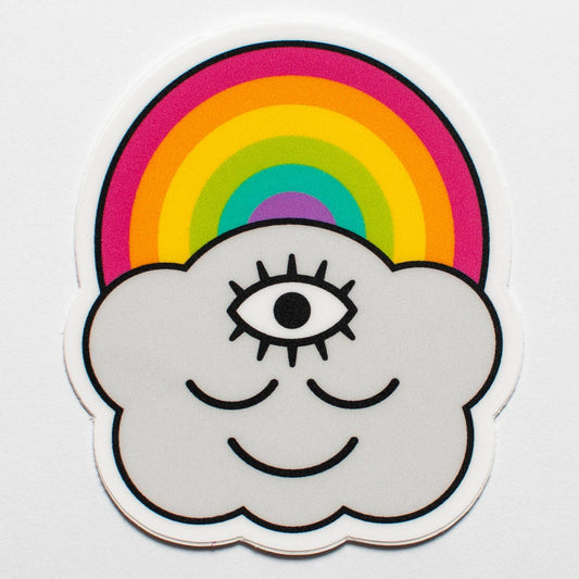 Rainbow Cloud Sticker